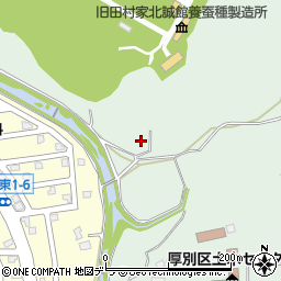 北海道札幌市厚別区厚別町下野幌41周辺の地図
