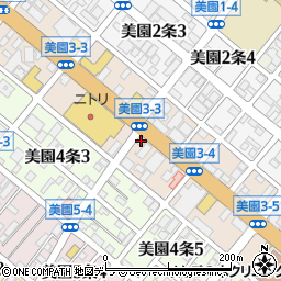 カギの１１０番　カギの救急車グループ　カギの救急車　豊平店周辺の地図