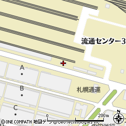 日本フレートライナー　北海道支店周辺の地図