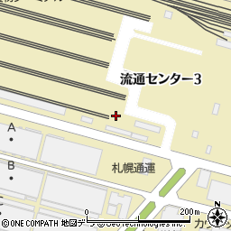 北海道札幌市白石区流通センター3丁目1-50周辺の地図