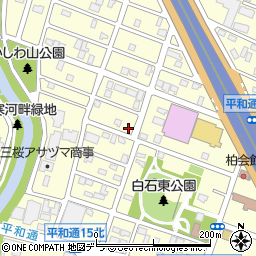 マルヤ札幌工販周辺の地図