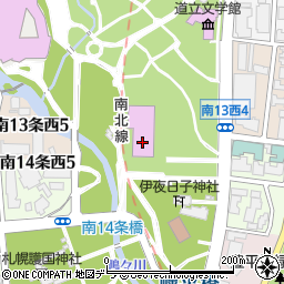 札幌陸上競技協会（一般財団法人）周辺の地図