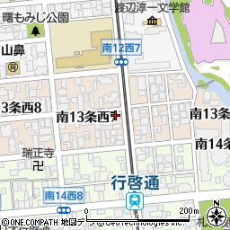 社団法人北海道賃貸住宅総合研究所周辺の地図