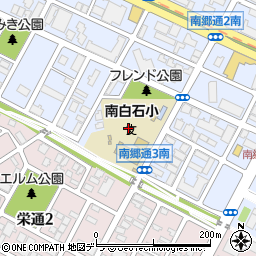 北海道札幌市白石区南郷通２丁目南6周辺の地図