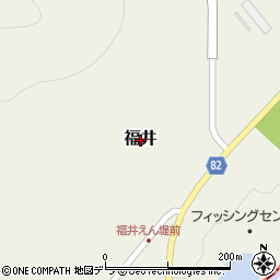 北海道札幌市西区福井周辺の地図