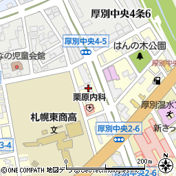 フジテック株式会社　新札幌サービスセンター周辺の地図