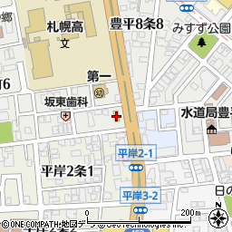 ファミリーマート札幌旭町７丁目店周辺の地図