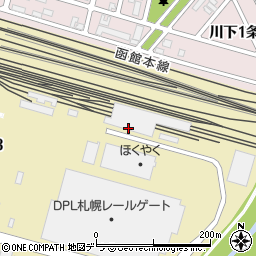 株式会社ほくやく　札幌白石業務センター周辺の地図