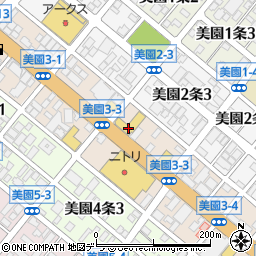 ジープ札幌美園周辺の地図