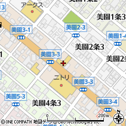 アバルト指定サービス工場札幌美園周辺の地図