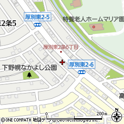 菱中産業株式会社　札幌営業所周辺の地図