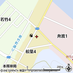 工藤写真館厚岸店周辺の地図