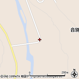 北海道釧路市音別町チャンベツ周辺の地図