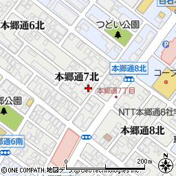 シェーンブルン本郷周辺の地図