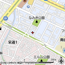 北海道札幌市白石区南郷通１丁目南4-16周辺の地図