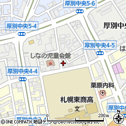 株式会社オシキリ北日本札幌事業所周辺の地図
