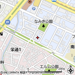 北海道札幌市白石区南郷通１丁目南4周辺の地図