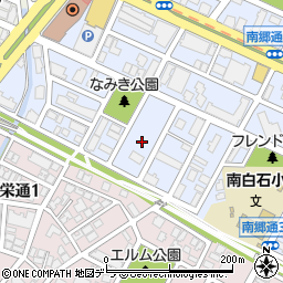 北海道札幌市白石区南郷通２丁目南1周辺の地図