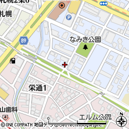 北海道札幌市白石区南郷通１丁目南3-15周辺の地図