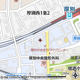 北海道札幌市厚別区厚別中央５条2丁目4周辺の地図