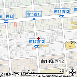 札幌美木興業社員寮周辺の地図