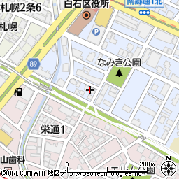 北海道札幌市白石区南郷通１丁目南3-12周辺の地図