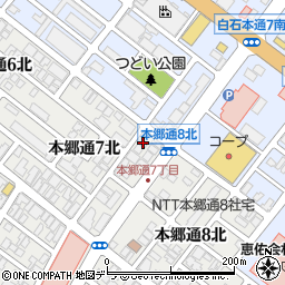ツーダイヤオプティカル株式会社　札幌営業所周辺の地図