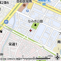 北海道札幌市白石区南郷通１丁目南4-5周辺の地図