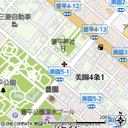 水道レスキュー札幌市豊平区豊平営業所周辺の地図