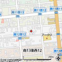 おそうじ本舗札幌二十四軒店周辺の地図