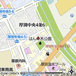 エリザベート新札幌周辺の地図