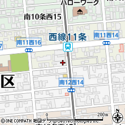 株式会社エンパイア−　札幌西支店幌西店周辺の地図