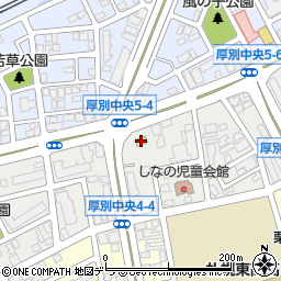 ファミリーマート札幌厚別中央４条店周辺の地図