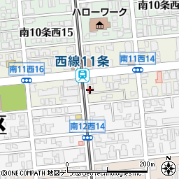 細川理容院周辺の地図