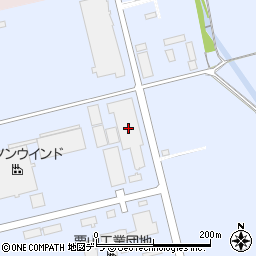 株式会社大野きのこファーム　栗山工場周辺の地図