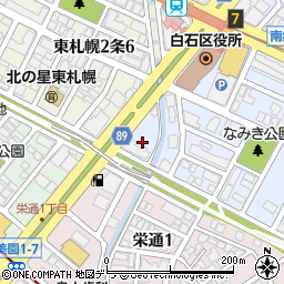 北海道札幌市白石区南郷通１丁目南1-3周辺の地図