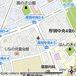 ラ・フォーレ新札幌周辺の地図