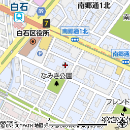 北海道札幌市白石区南郷通１丁目南9-12周辺の地図