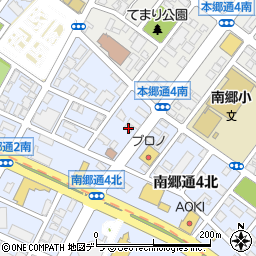 株式会社ジャット北海道支店周辺の地図