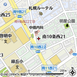 森川産業札幌営業所周辺の地図