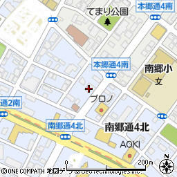 株式会社東ハト　札幌支店周辺の地図