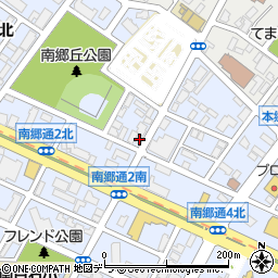 北海道札幌市白石区南郷通２丁目北3-21周辺の地図