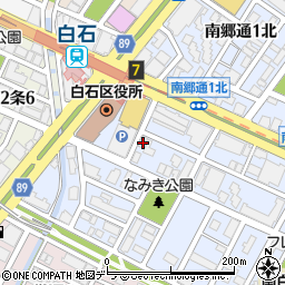 北海道札幌市白石区南郷通１丁目南9-5周辺の地図