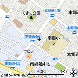 岐阜プラスチック工業株式会社　札幌営業所周辺の地図