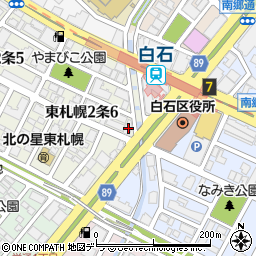 たいまつ食品株式会社　札幌営業所周辺の地図