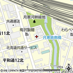 株式会社丸升増田本店　平和通支店周辺の地図