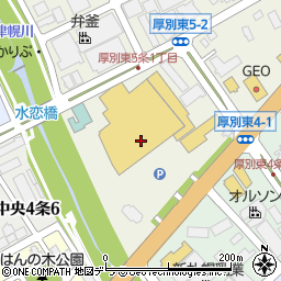 北海道札幌市厚別区厚別東５条1丁目周辺の地図