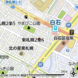 グランメール白石駅周辺の地図