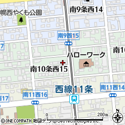 札幌キーマックス有限会社周辺の地図