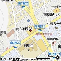 有限会社ソゥイングプレイスひまわり　西友旭ヶ丘店周辺の地図